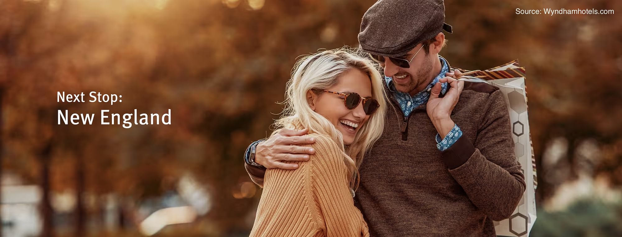 Earn 2x points at Wyndham hotels in New England. - Cover Image