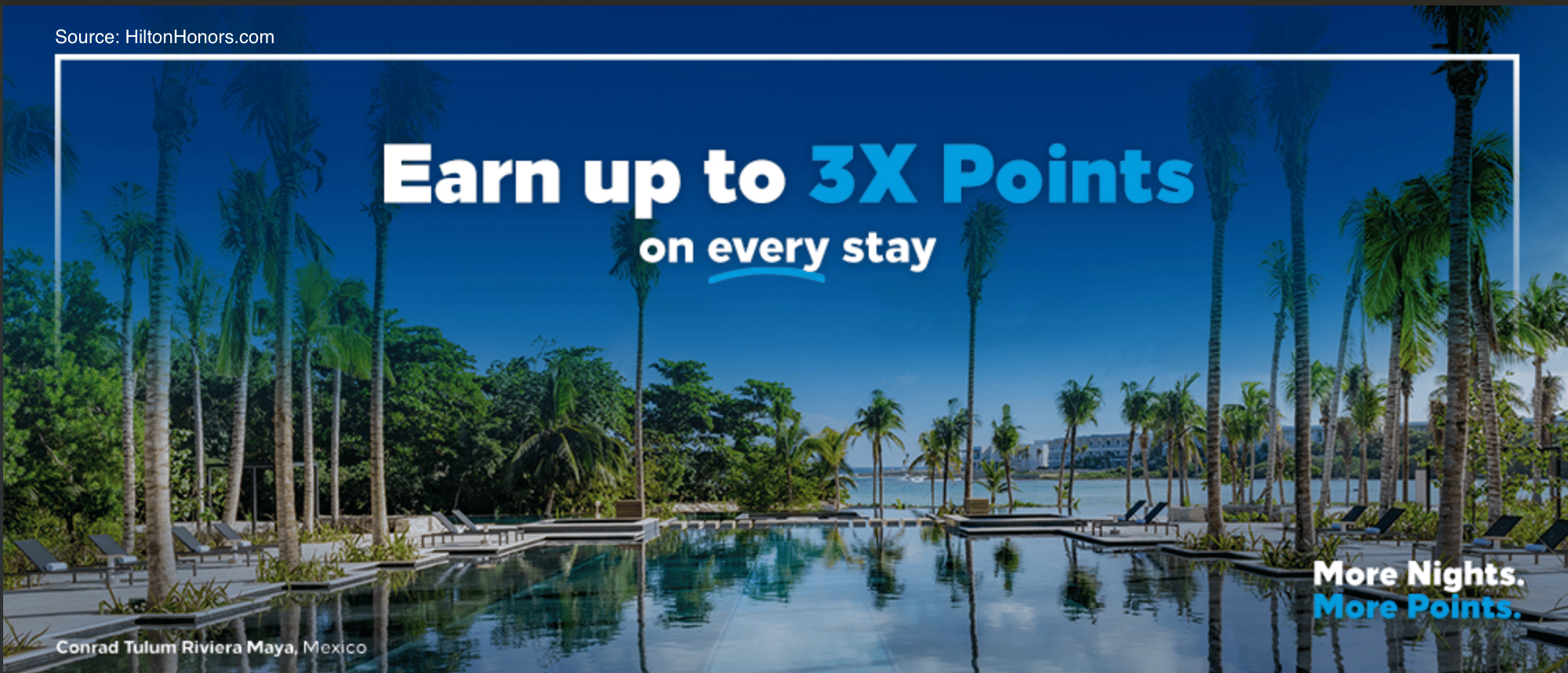 Get 3x points on every stay - Cover Image