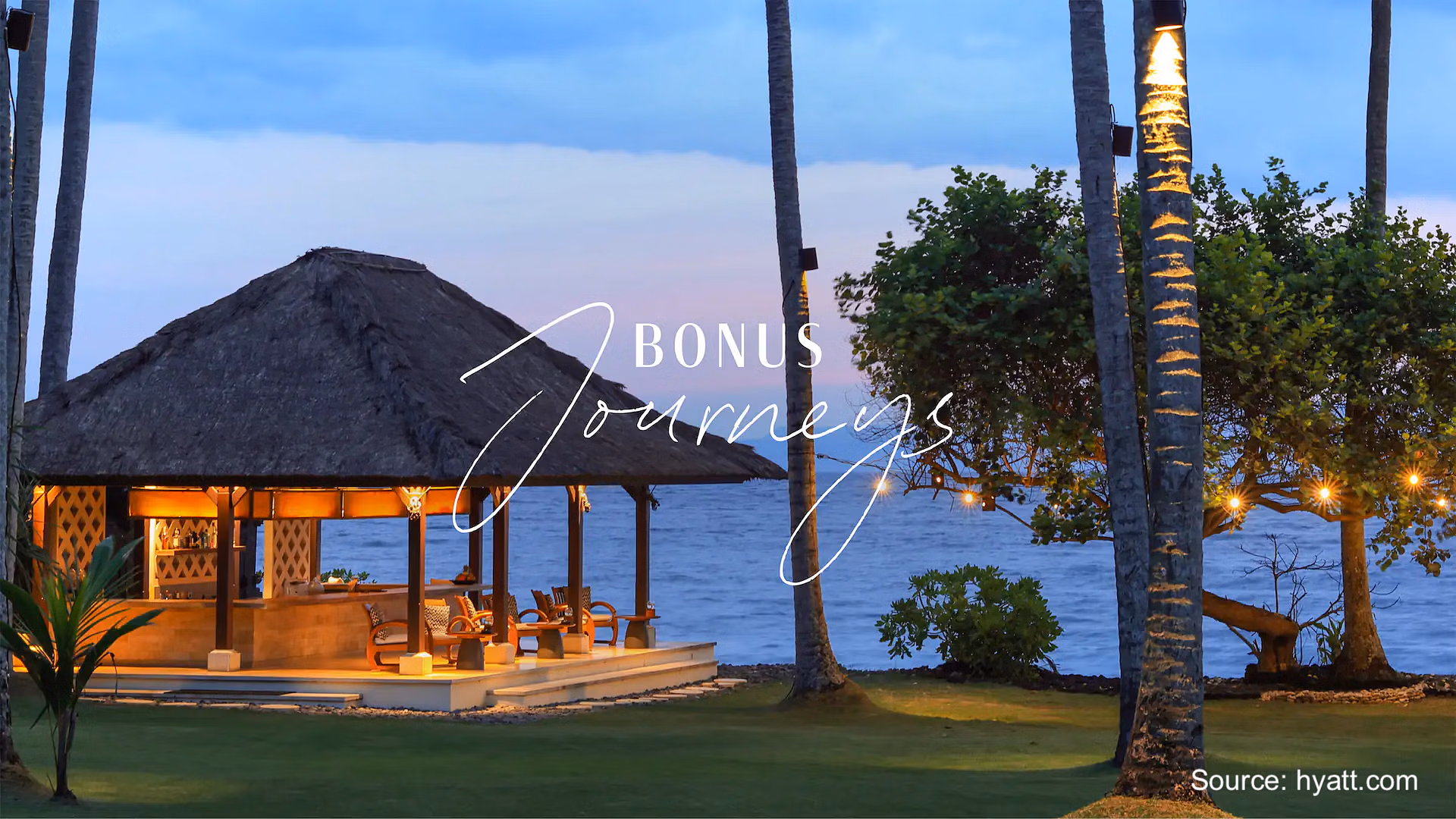 Hyatt Bonus Journeys: Get up to 21,000 bonus points with Hyatt's new global promotion. - Cover Image