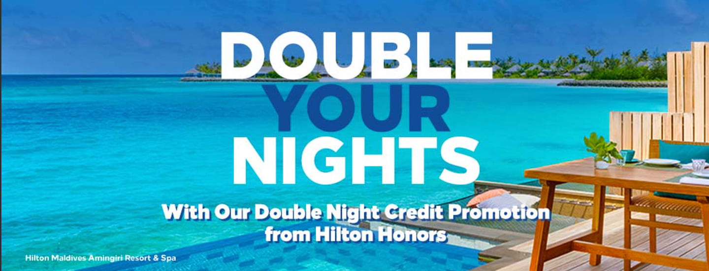 Get double night credits for all stays for rest of the year — MilesCop ...