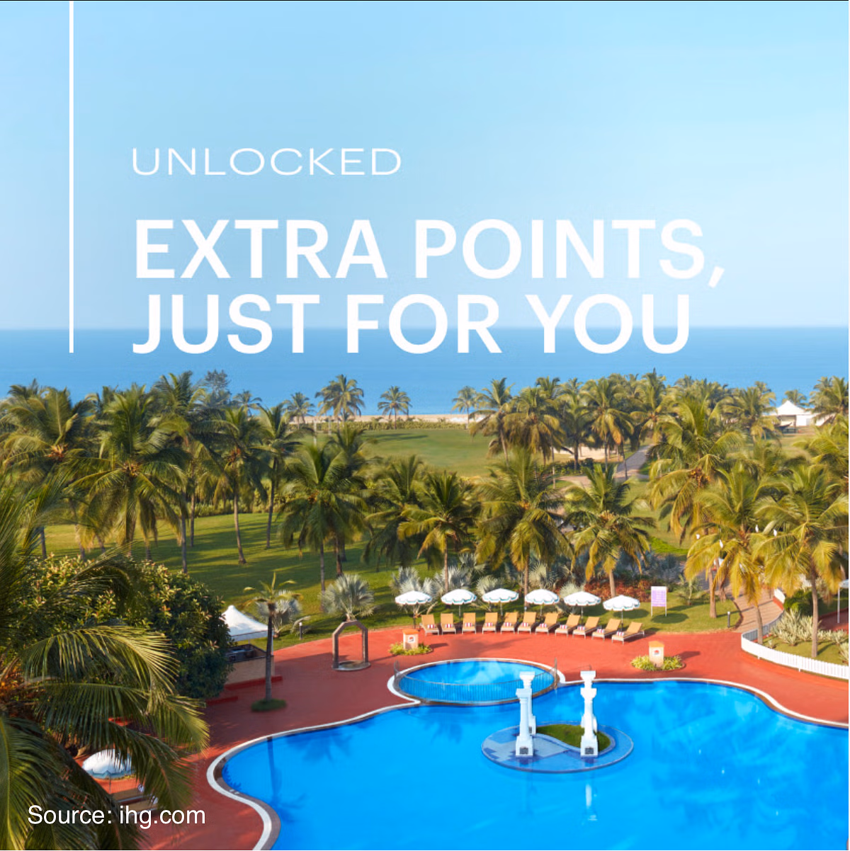 IHG sweetens their latest global promotion with another 4000 points top-up offer. - Cover Image