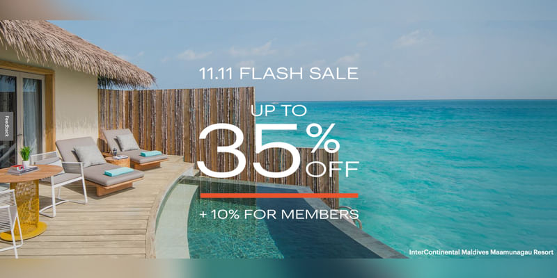 Flash Sale: Up to 45% at IHG hotels in Southeast Asia, South Korea, Hong Kong, Macau, and Taiwan - Cover Image