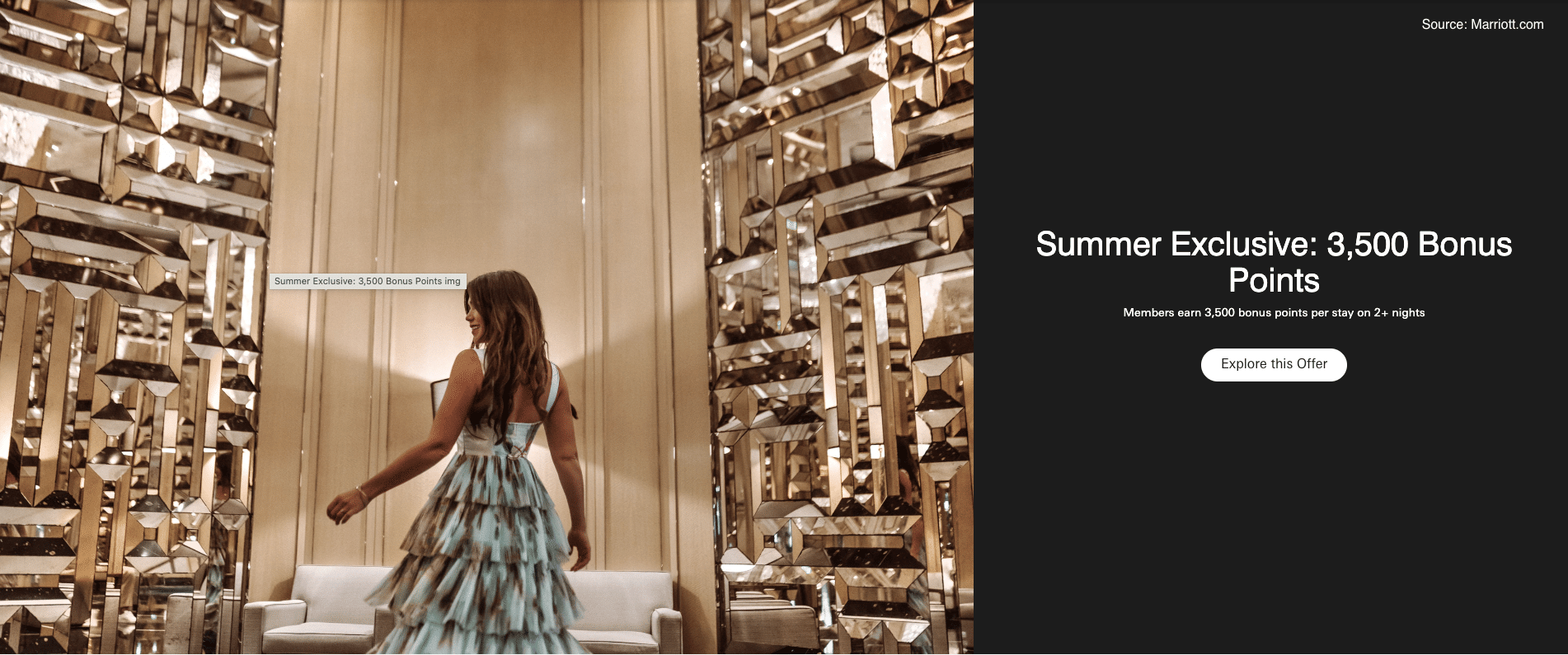 Get 3500 bonus Marriott Bonvoy points per stay of 2 or more nights in the US and Canada. - Cover Image