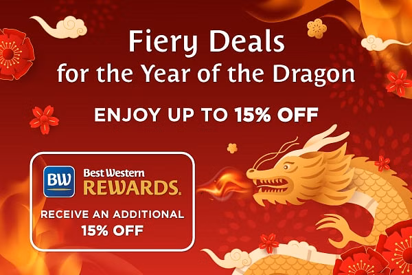 Best Western Fiery Deals: Get up to 30% off in Asia. - Cover Image