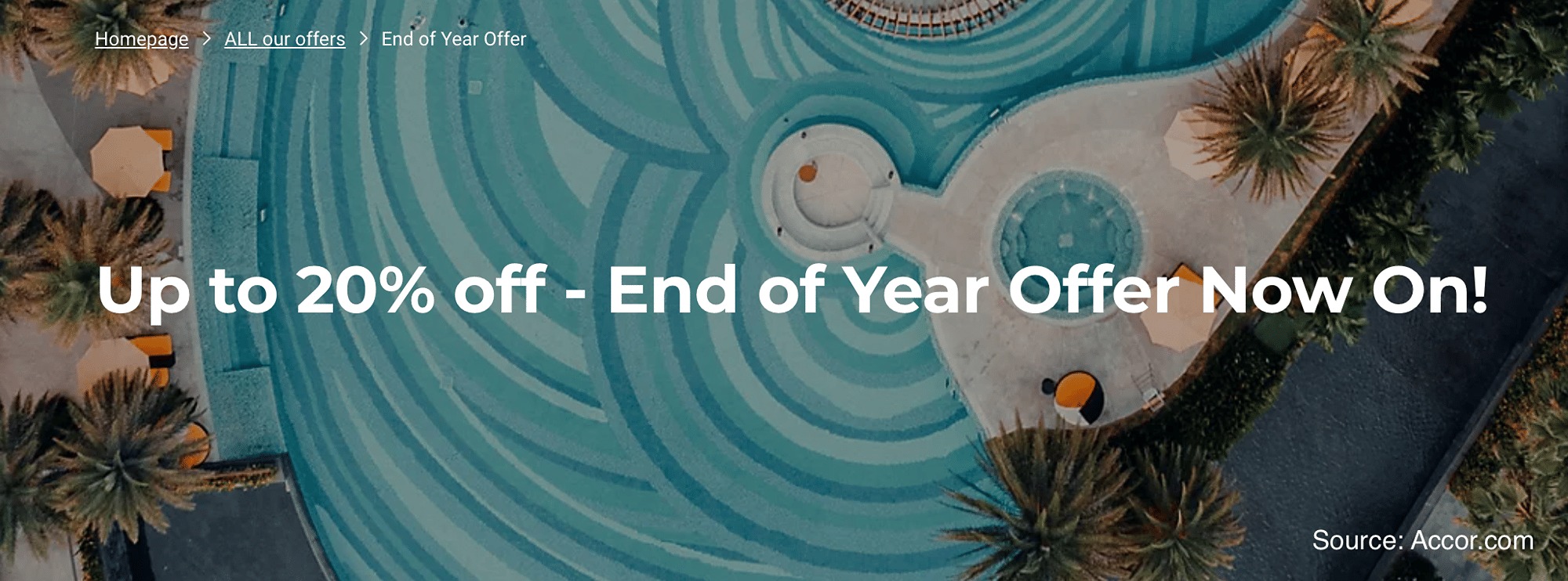 With Accor Year-End Sale, get up to 30% off at Accor hotels in Asia Pacific, the Middle East, and Africa. - Cover Image