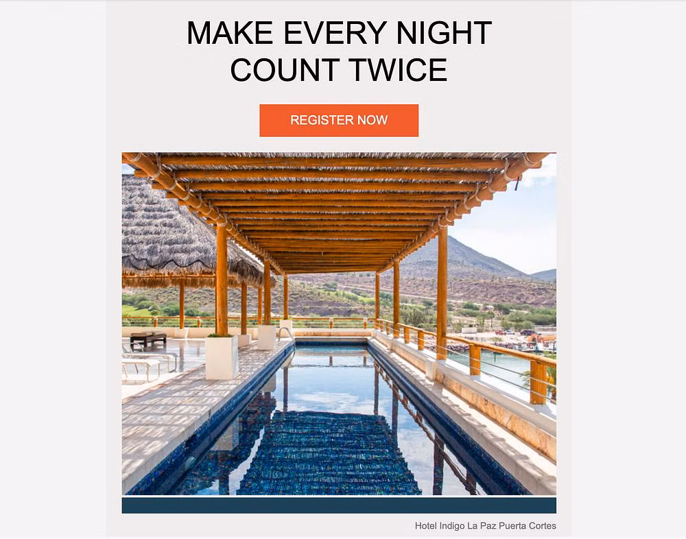 IHG 2x elite night offer