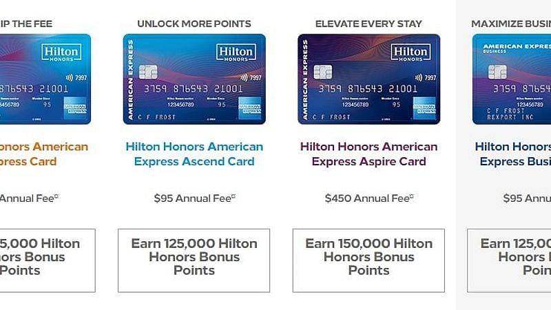 Get up to 1,50,000 bonus points with Hilton Credit Cards