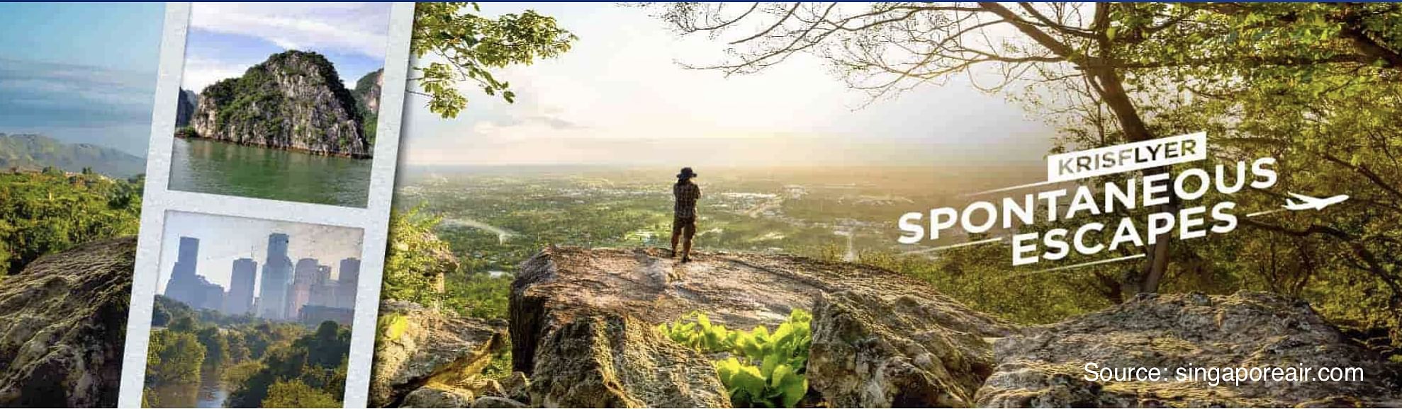 Singapore Air: Save 30% on your award tickets with KrisFlyer Spontaneous Escapes. - Cover Image