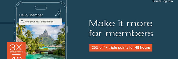 IHG Flash Sale: Get 3x points and 25% off in Australia, New Zealand and the South Pacific. - Cover Image