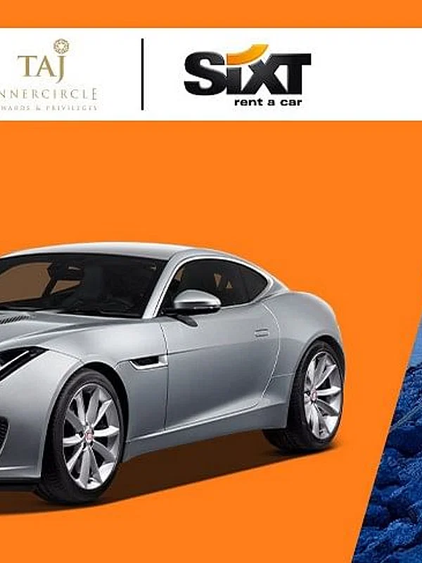 Earn or Redeem Taj Inner Circle points for booking a Sixt Car Rental or Limousine Service - Cover Image