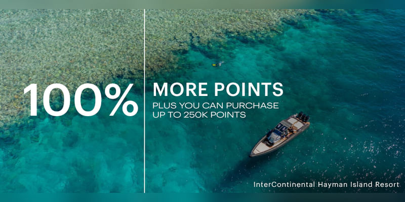 Flash Sale - Buy IHG points and get 100% bonus points extra - Cover Image