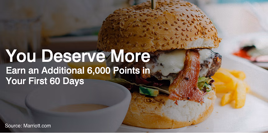Marriott's 'Eat Around Town' is offering a joining bonus of 6000 points. - Cover Image
