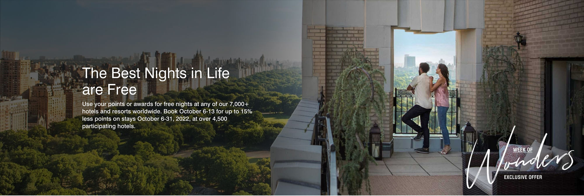 15% off on award nights at Marriott hotels worldwide - Cover Image