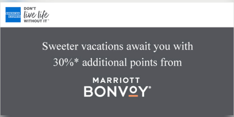 Amex India – 30% bonus on Marriott Bonvoy points transfer - Cover Image