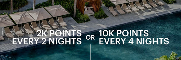 Global promotion – 10,000 bonus points for every 4 nights or 2,000 per 2 nights - Cover Image