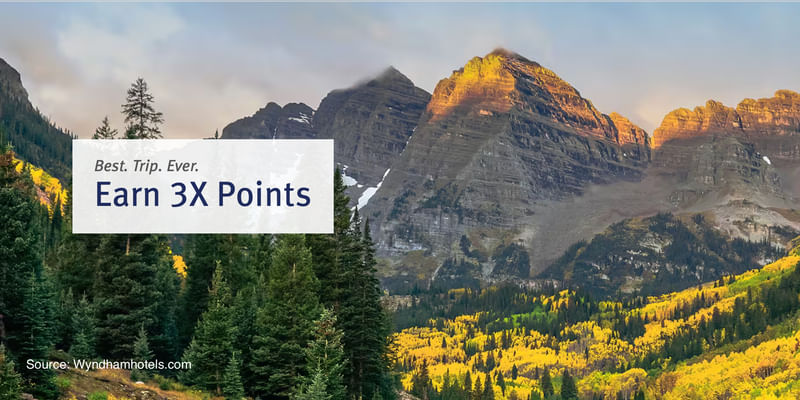 Global Promotion: Earn up to 30,000 bonus points when you stay at Wyndham hotels. - Cover Image