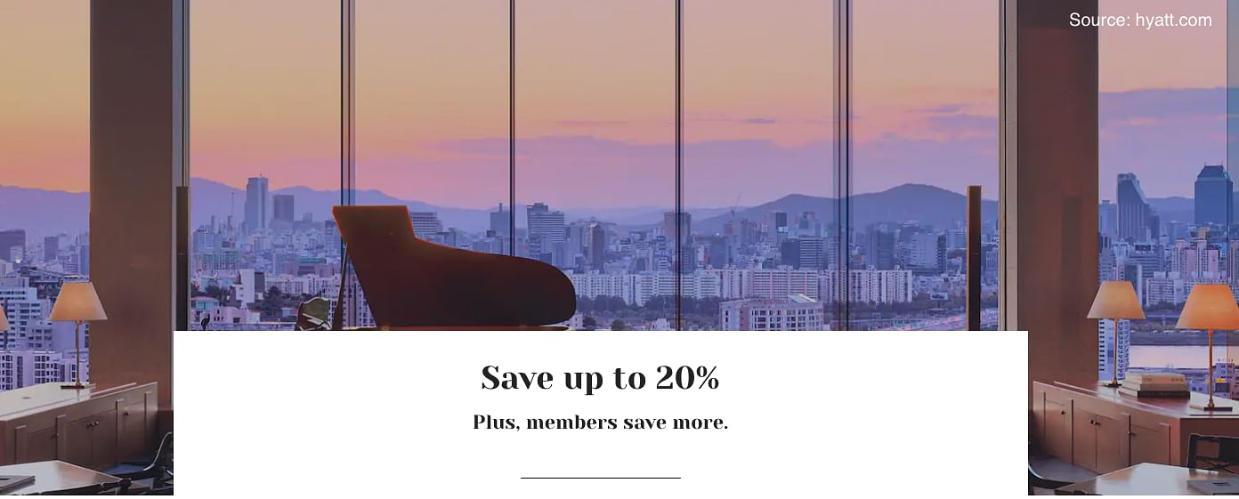 Hyatt is offering 2x points, 20% off, and free breakfast with its new promotion.  - Cover Image