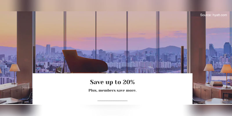 Hyatt is offering 2x points, 20% off, and free breakfast with its new promotion.  - Cover Image