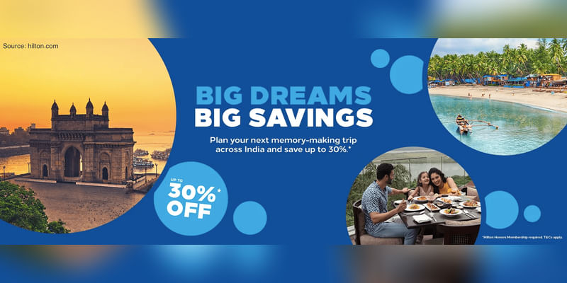 Save up to 30% across all Hilton hotels in India - Cover Image