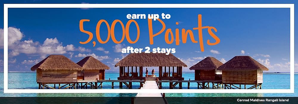 5000 Bonus Points for 2 Stays. - Cover Image