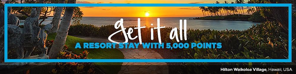 30K Bonus Points at Resorts in the Americas. - Cover Image