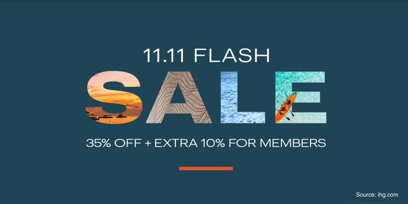 IHG 11.11 Flash Sale: Get up to 45% off in Southeast Asia, Korea, and the Maldives. - Cover Image
