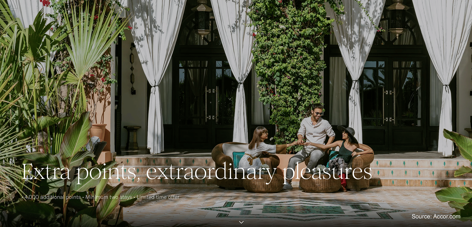 Sofitel Extra Reward Points: Get 4000 bonus Accor points worth 80 Euros, for stays at Sofitel hotels. - Cover Image