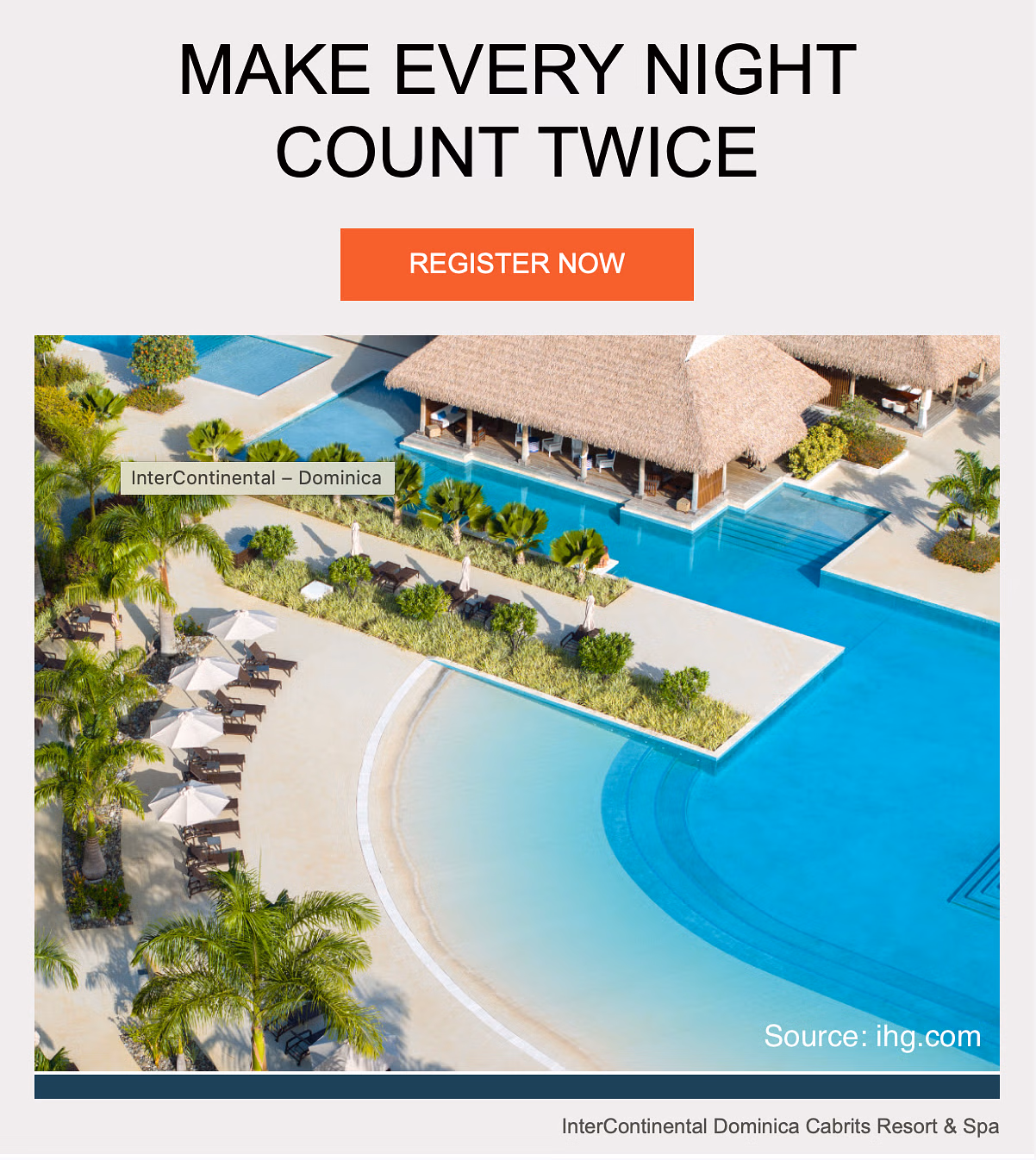 IHG's 2x elite night credits promotion for select IHG One Rewards members. - Cover Image