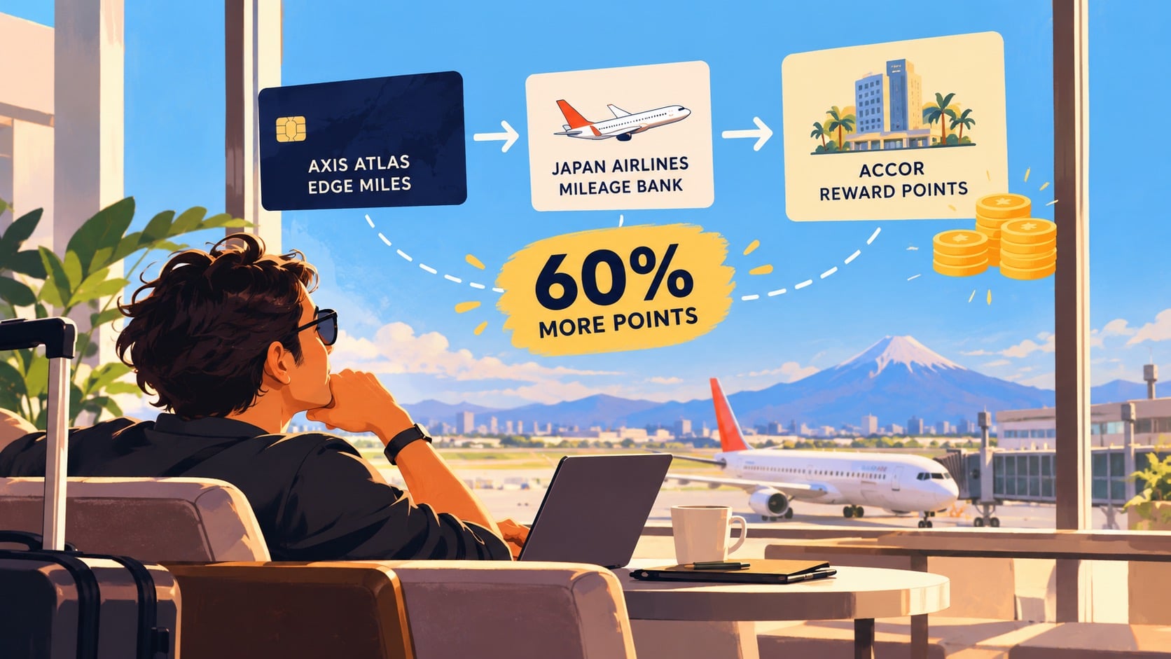 Axis Atlas to Accor via JAL: Get 60% More Points Than a Direct Transfer - Cover Image
