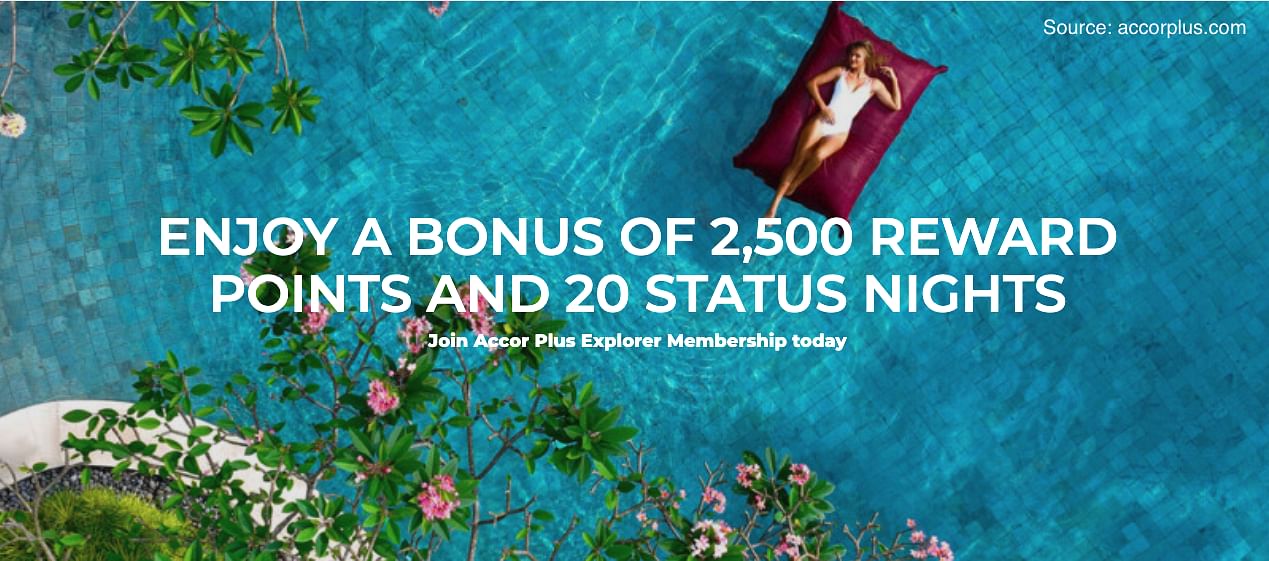 For a limited time, join Accor Plus and get 2500 bonus points (worth €50). - Cover Image