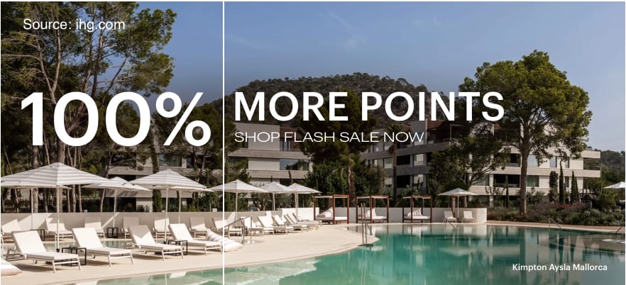IHG Flash Sale: Get 100% bonus points when you buy 11,000 IHG points or more. - Cover Image