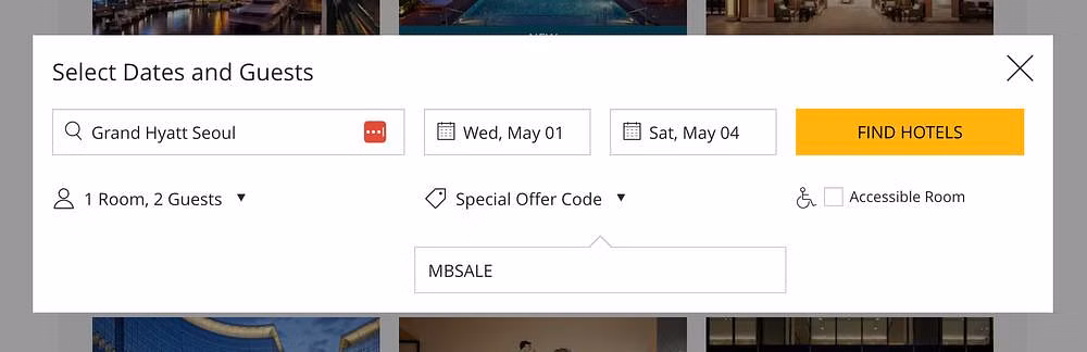 Hyatt Asia Pacific Coupon Code