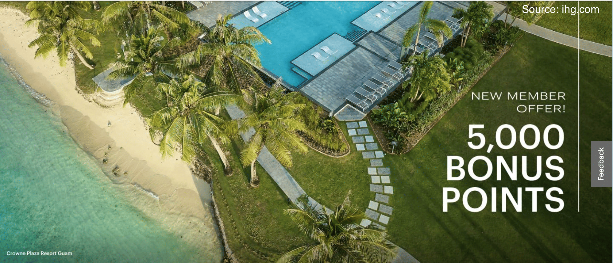 IHG Joining Bonus 2024: Join IHG One Rewards and get 5000 bonus points.  - Cover Image