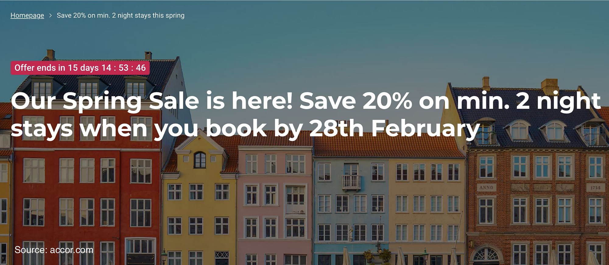 Accor Spring Sale: Get up to 30% off in Europe and North Africa. - Cover Image