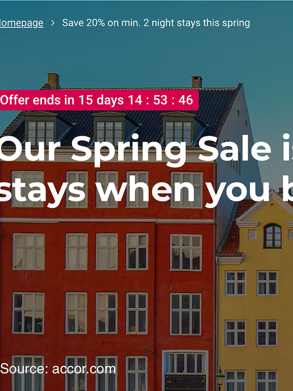 Accor Spring Sale: Get up to 30% off in Europe and North Africa. - Cover Image