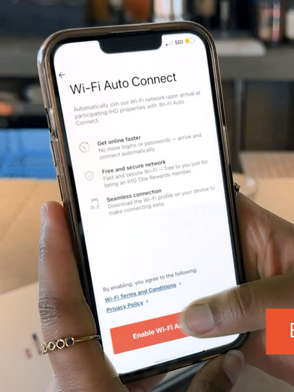 IHG introduces Wi-Fi Auto-Connect for IHG One Rewards members. - Cover Image