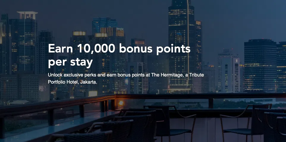 Jakarta: Get 10,000 bonus Marriott Bonvoy points and club lounge access.  - Cover Image