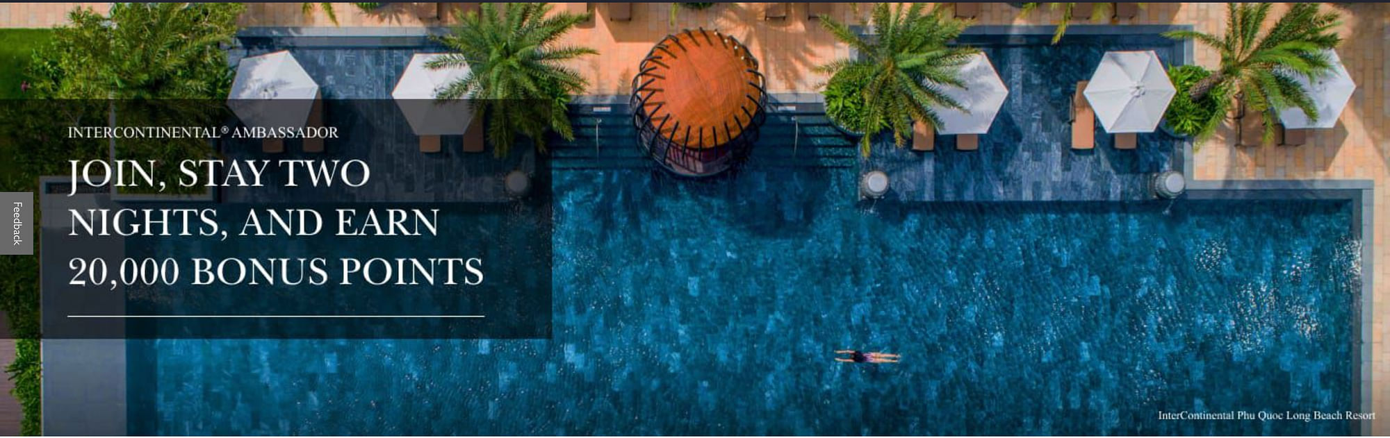 Get 20,000 bonus points when you join IHG Ambassador and stay 2 nights - Cover Image