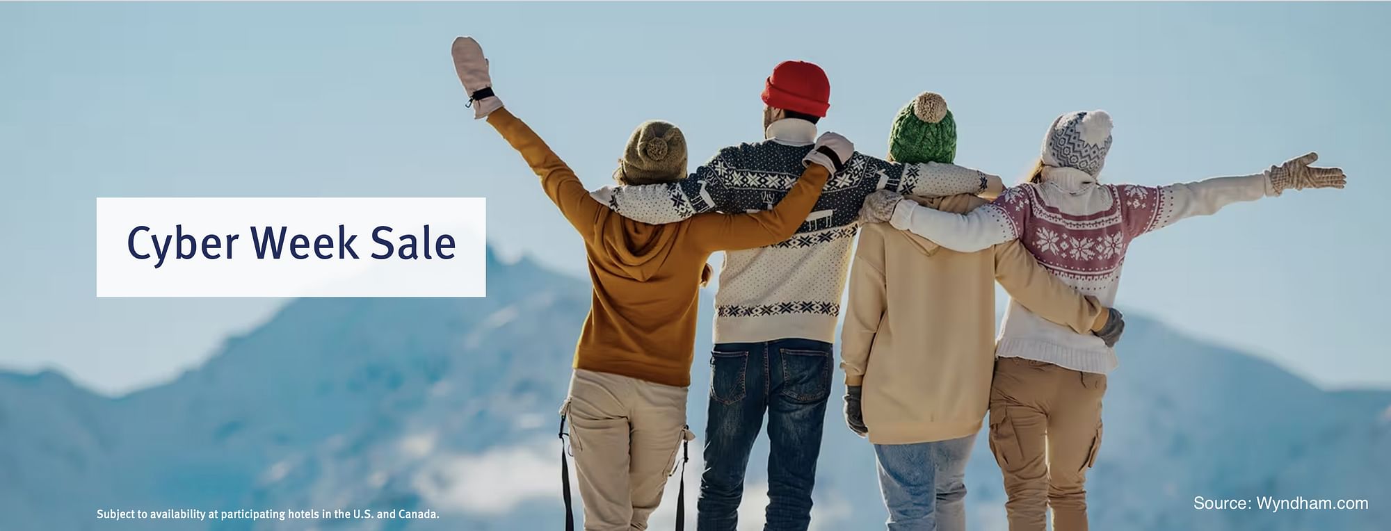 Save 15% or more with the Wyndham Cyber Week Sale. - Cover Image