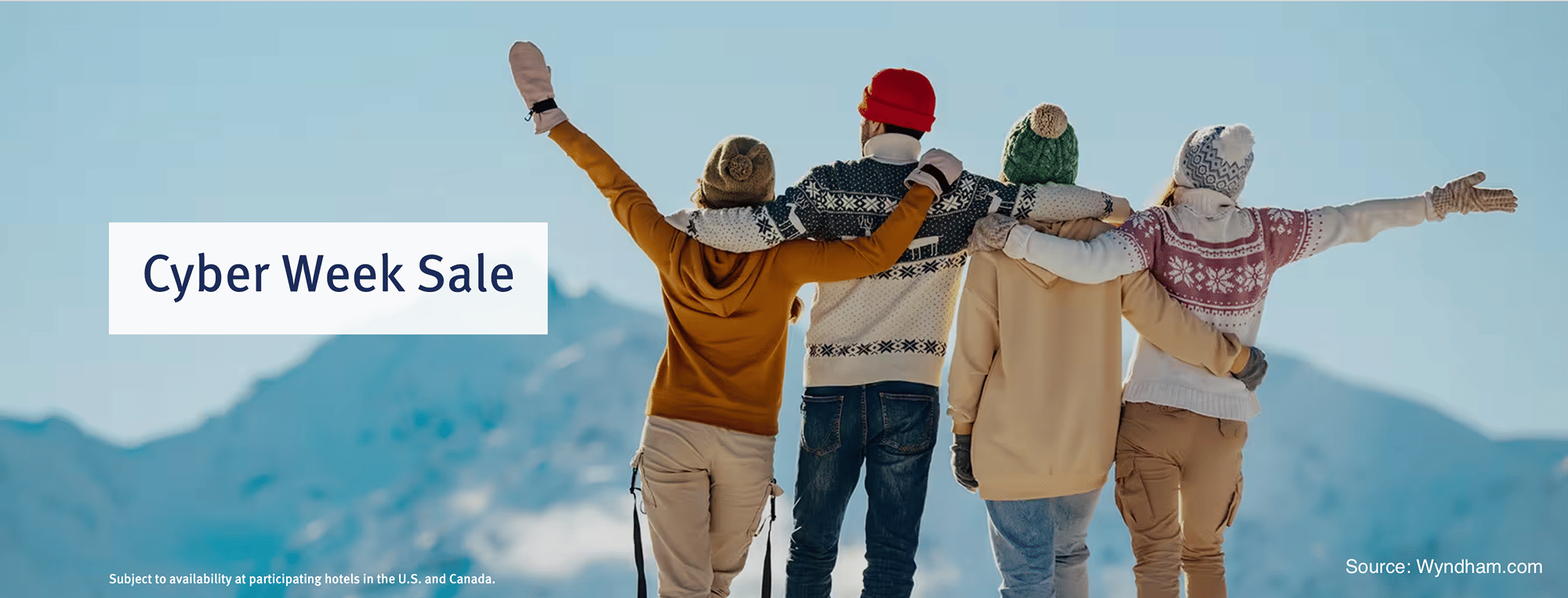 Save 15% or more with the Wyndham Cyber Week Sale. - Cover Image