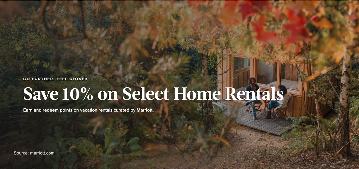 Get 10% off on Homes & Villas by Marriott Bonvoy when you book for 2 nights or more. - Cover Image