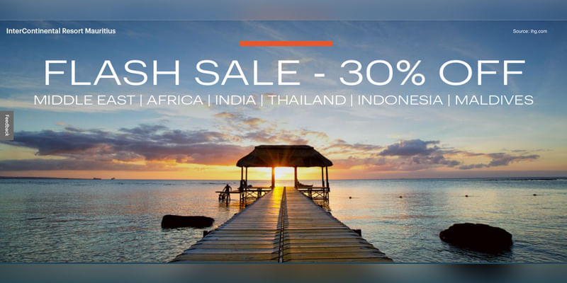 Flash Sale - Flat 30% off in the Middle East, Africa, India, Thailand, Indonesia and the Maldives - Cover Image