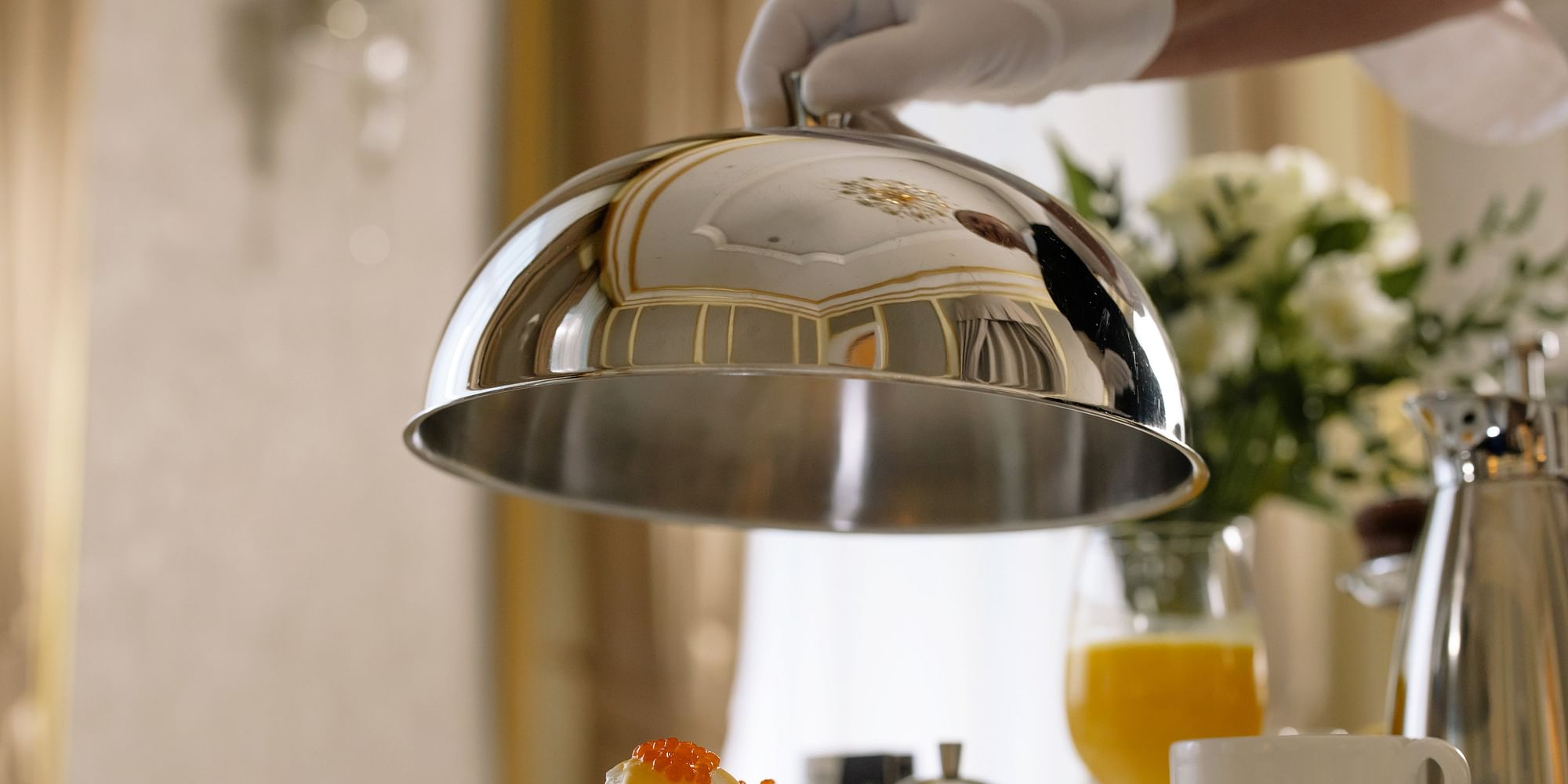 Should you call for clearance or keep the cutlery outside your room after an in-room meal? - Cover Image