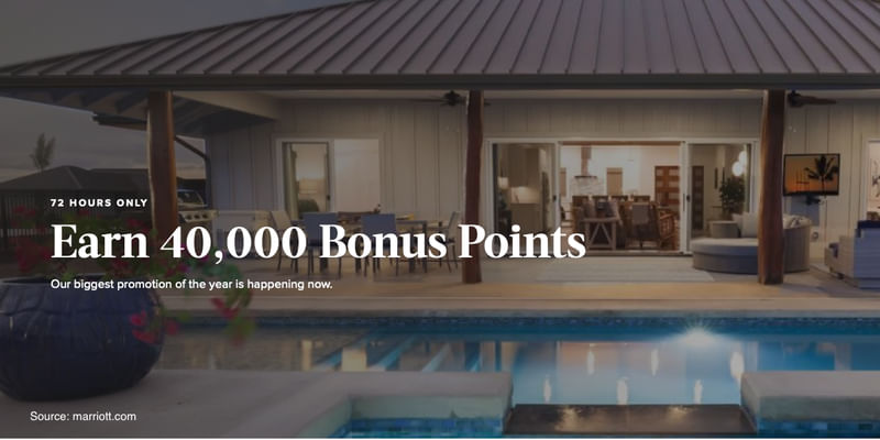 [Relaunched] Get 40,000 Marriott Bonvoy points when you stay at Homes & Villas by Marriott. - Cover Image