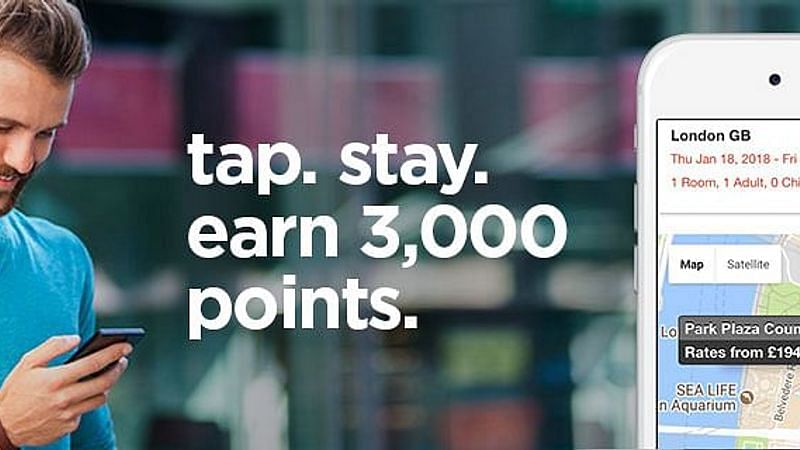 3,000 bonus points for stay booked through App.