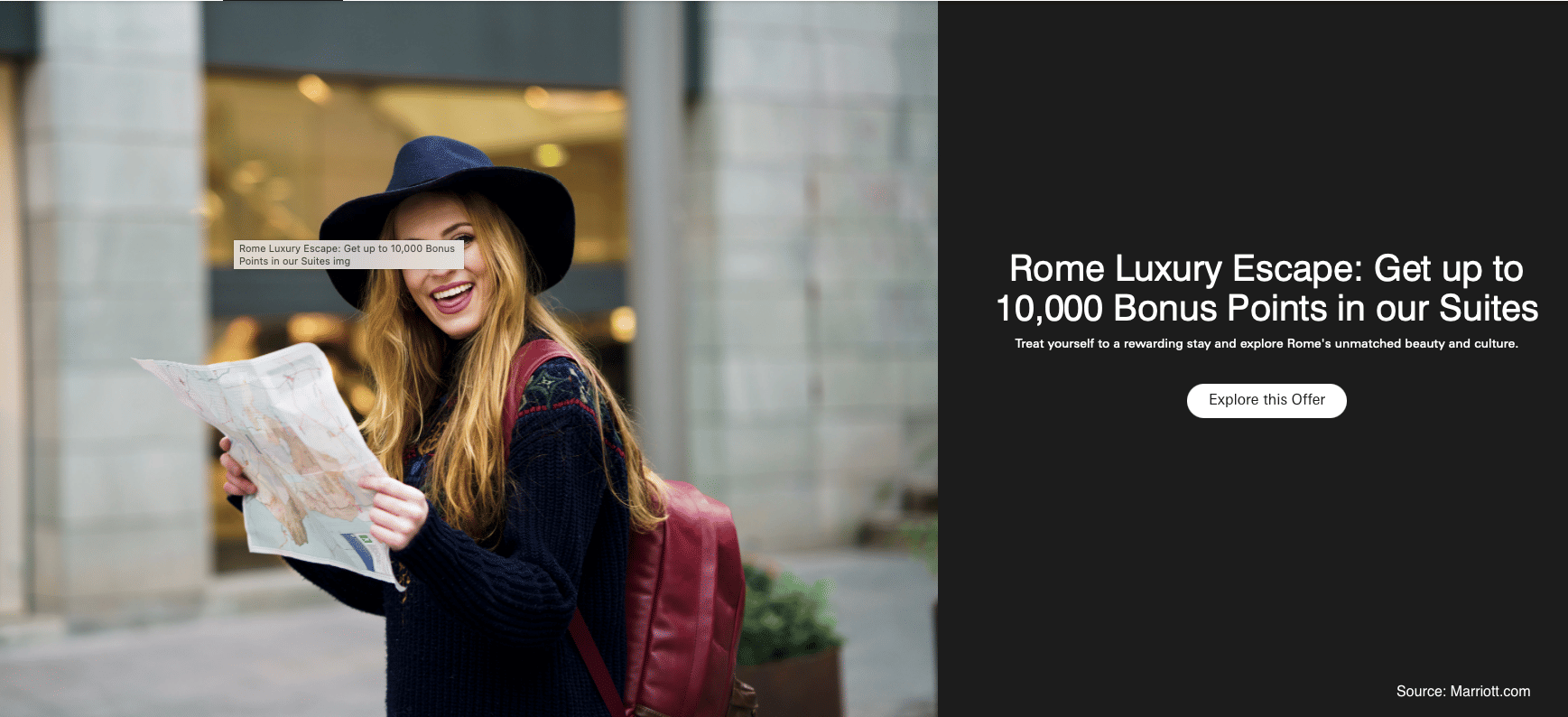 Get 10,000 bonus points per stay at Marriott hotels in Rome.  - Cover Image
