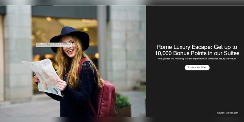 Get 10,000 bonus points per stay at Marriott hotels in Rome.  - Cover Image