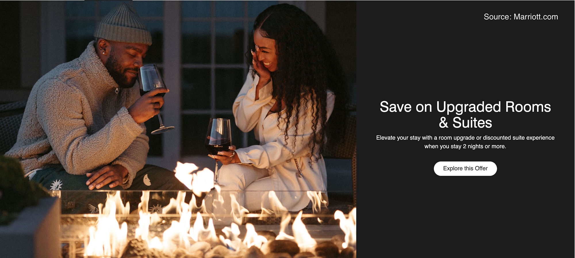 Room upgrades and discounted suites at Marriott hotels in the Americas. - Cover Image