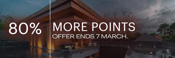 IHG points sale continues with a reduced bonus of 80%. - Cover Image
