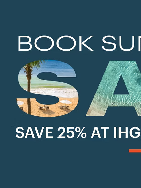 IHG Summer Sale: Get a flat 25% off at several destinations in the Americas, and Asia Pacific. - Cover Image
